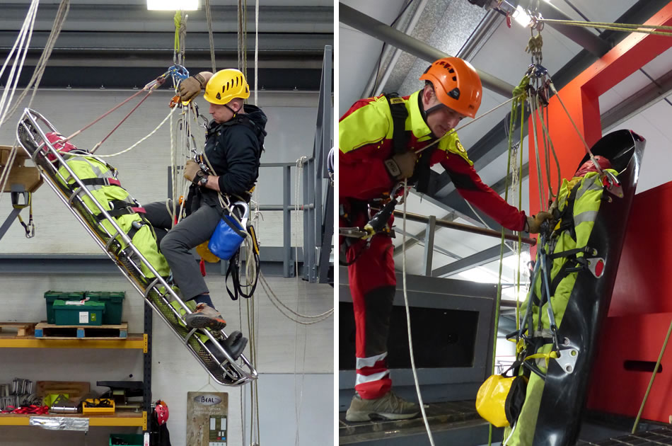 Use Of Rescue Stretchers At Height Training Course